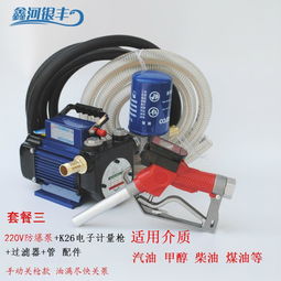 電動(dòng)抽油泵12v24v220v汽油柴油加油泵車(chē)載防爆輸油泵手提式抽油機(jī),一品好特惠